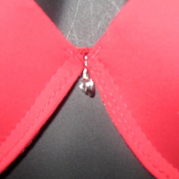 Youmita 34C Red Cage Demi Push Up Bra NWT - Picture 3 of 14